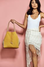 Hand woven Rosa Tote - Ethical Shopping at Mercado Global