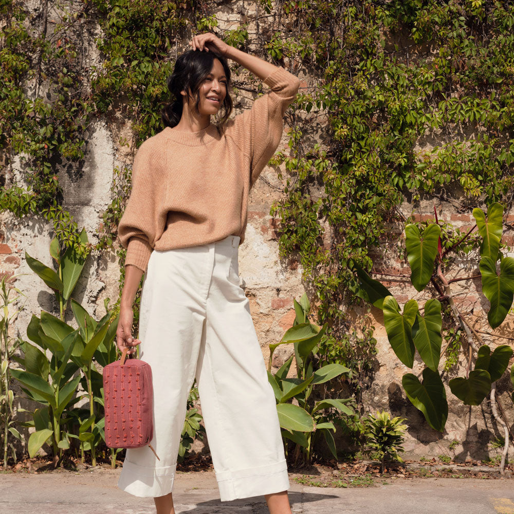 Hand woven Edna Dopp Kit - Ethical Shopping at Mercado Global