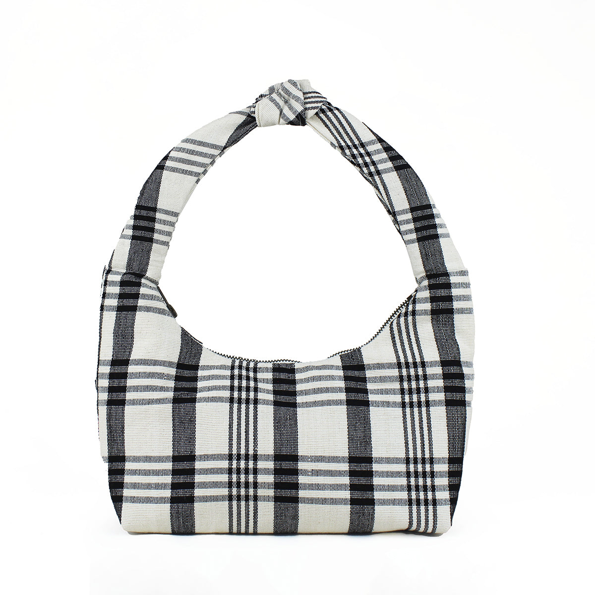 Aurora Small Shoulder Bag - B/W Plaid - Ethical Fashion – Page 5 – Mercado  Global